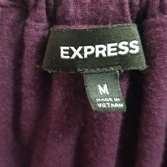 Express Eggplant Tank Top - Picture 2 of 3